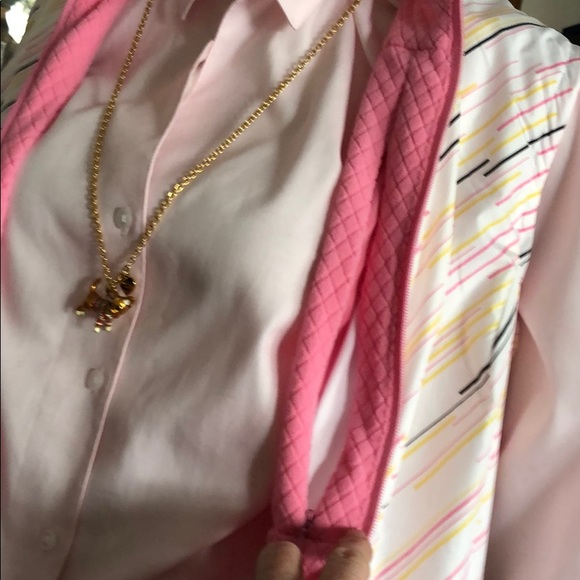 VEST white pink Large new - Picture 3 of 8